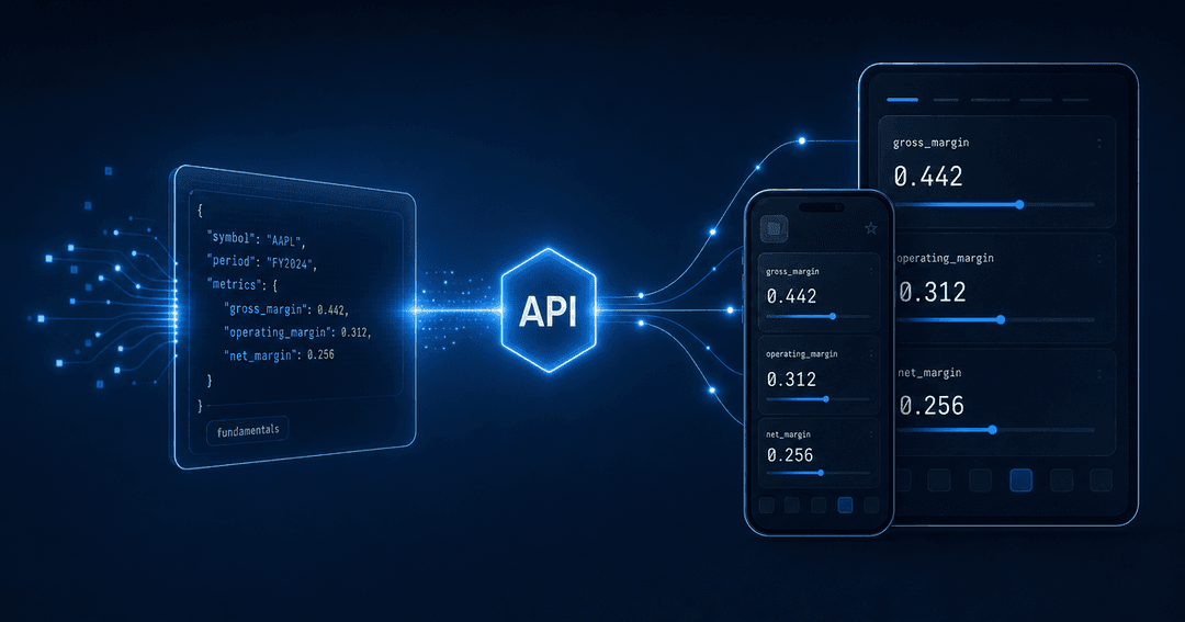 StockFit - Fundamentals API, just better